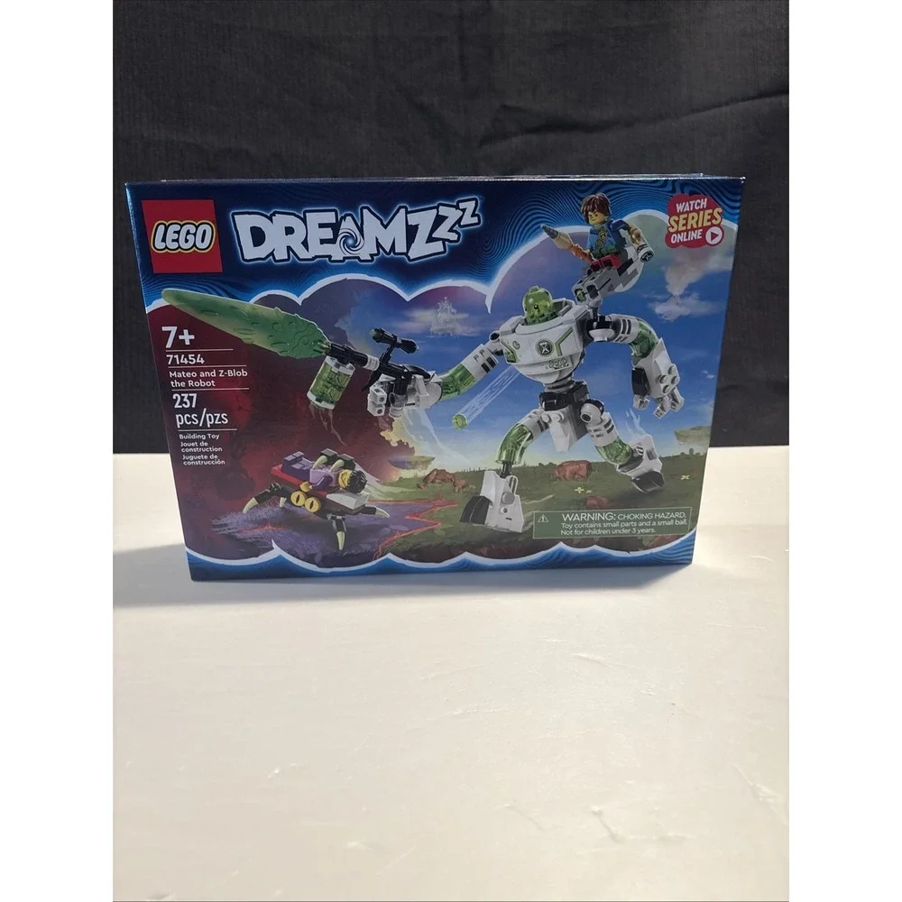 NIB LEGO DREAMZzz Mateo and Z-Blob The Robot 71454 Building Toy Set Sealed